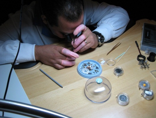Panerai Watchmaker at Work at IBG